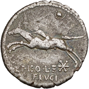Calpurnia, denier, Rome, 90 av. J.-C