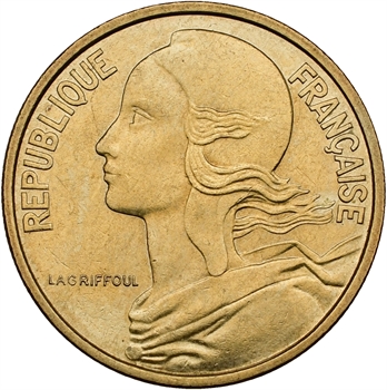 Ve République, 50 centimes Lagriffoul 4 plis, 1962 Paris