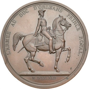 Algérie, Louis-Philippe Ier, l&rsquo;Armée au duc d&rsquo;Orléans, 1842 (1845) Paris