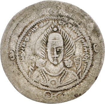 Les Huns du Khorassan, Shahi Tegin, drachme, 700-738