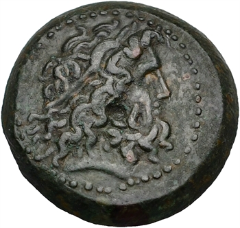 Égypte, Ptolémée III, bronze AE41, Alexandrie, 246-221 av. J.-C.