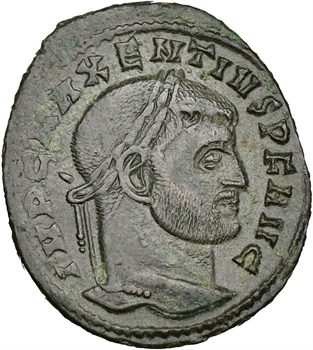 Maxence, follis, Rome, 308-310