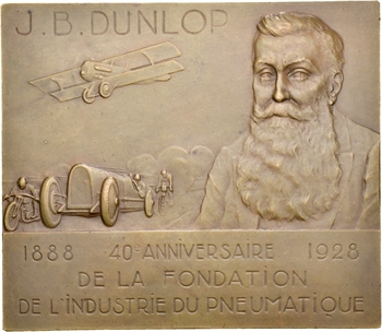 Indochine, 40e anniversaire des pneumatiques Dunlop, 1928 Paris [grand module]