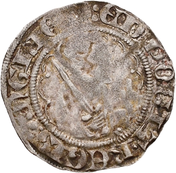 Aquitaine (duché d’), Édouard le Prince noir, demi-gros, Limoges