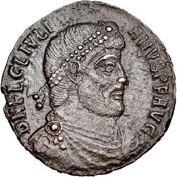 Julien II, double maiorina, Sirmium, 1re officine, 361-363