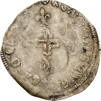 Comtat Venaissin, Grégoire XIII, double sol parisis, s.d. Avignon
