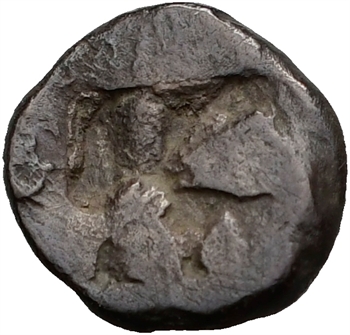 Marseille, trihémiobole ou litra, type du Trésor d’Auriol, c.480-470 av. J.-C