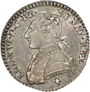 Louis XVI, dixième d&rsquo;écu aux branches d&rsquo;olivier, 1780/78, 1er semestre, Paris