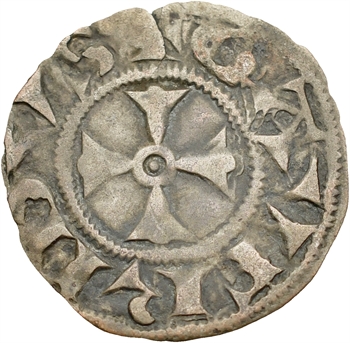 Bretagne (duché de), Geoffroy II Plantagenêt, denier, s.d. Nantes