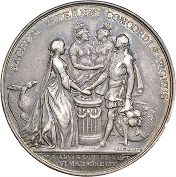 Louis XV, mariage du dauphin Louis (XVI) et de Marie-Antoinette, 1770 Paris