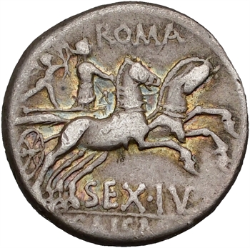 Julia, denier, 129 av. J.-C.