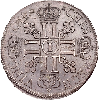 Louis XIV, demi-écu aux huit L, 1er type, 1690 Limoges