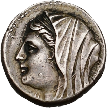 Syracuse, Philistis, drachme (5 litrai), 275-216 av. J.-C.