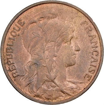 IIIe République, 5 centimes Daniel-Dupuis, 1910 Paris