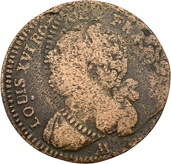 Constitution, 12 deniers FRANÇOIS, doubles frappes décentrées, An 3, 1791 Paris