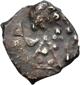 Marseille, denier buste à droite du patrice Nemfidius, c.700-730