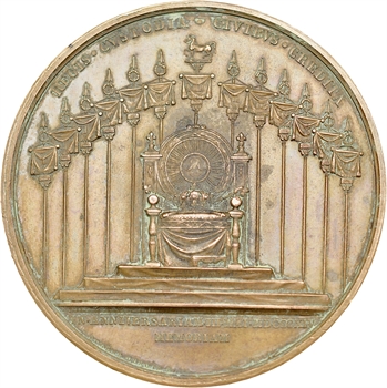 Louis XVIII, anniversaire de la Première Restauration, 1814 Paris