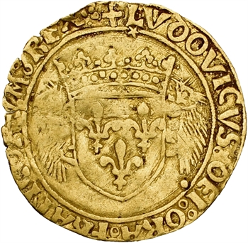 Louis XII, écu d&rsquo;or au porc-épic, Lyon