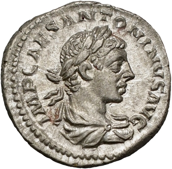 Élagabale, denier, Rome, 218-222