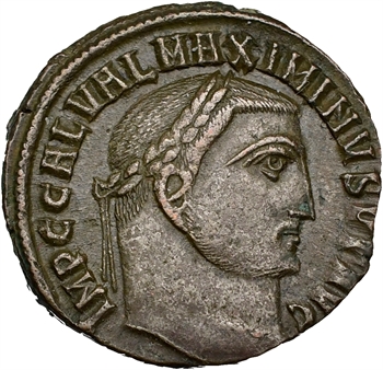 Maximin II Daia, follis, Alexandrie, 310-313