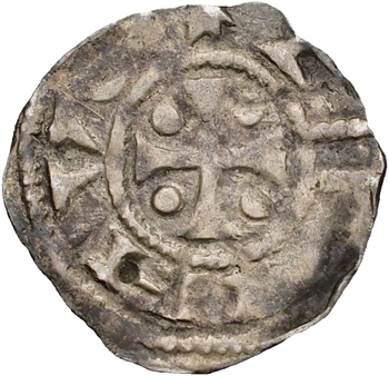 Flandre, abbaye d’Ename, petit denier, 1100-1140