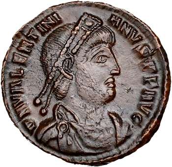 Valentinien 1er, nummus, Siscia 367-375