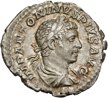 Élagabale, denier, Rome, 220