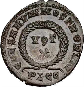 Crispus, nummus, Lyon, 323-324