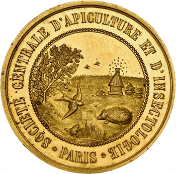 IIIe République, la société d&rsquo;apiculture et d&rsquo;insectologie à l&rsquo;Exposition Universelle, par Maehn, 1900 Paris