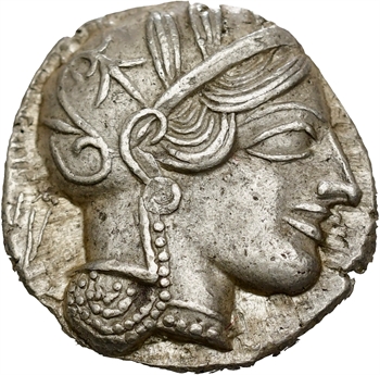 Attique, tétradrachme, Athènes, c.480-400 av. J.-C.